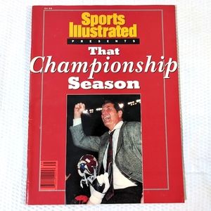 Sports Illustrated That Championship Season Stallings Alabama Football